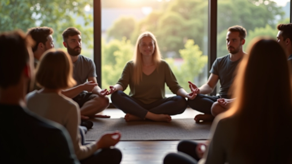 Community members engaged in gratitude practice workshop